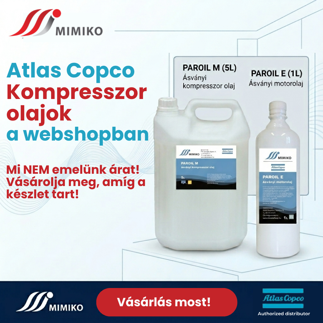 Kompresszor olajok még a tavalyi áron – csak a készlet erejéig