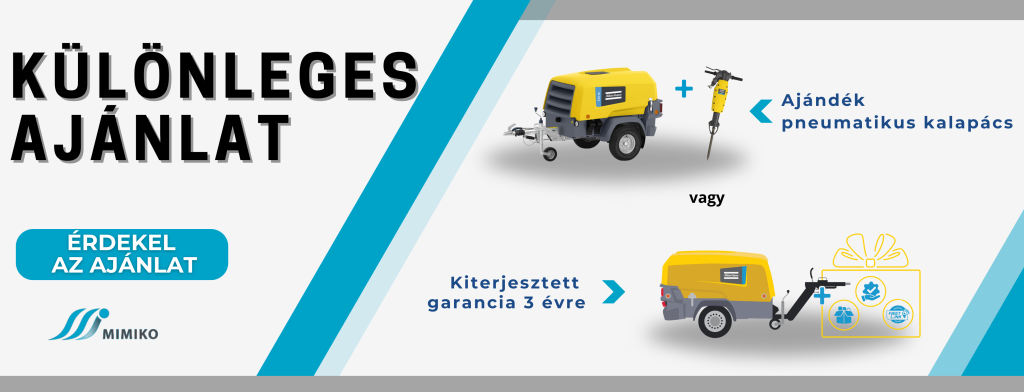 Atlas Copco különleges ajánlata Kompresszorokra
