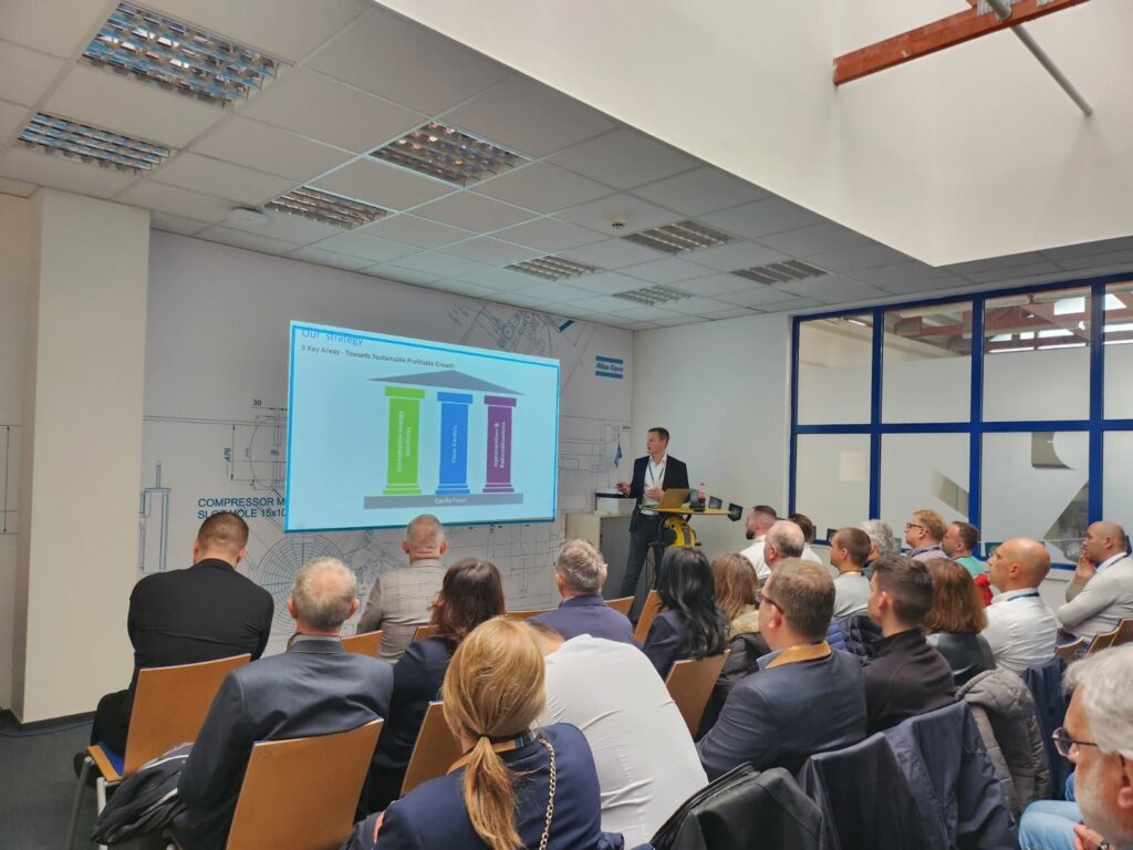 Atlas Copco disztribútor találkozó Prágában