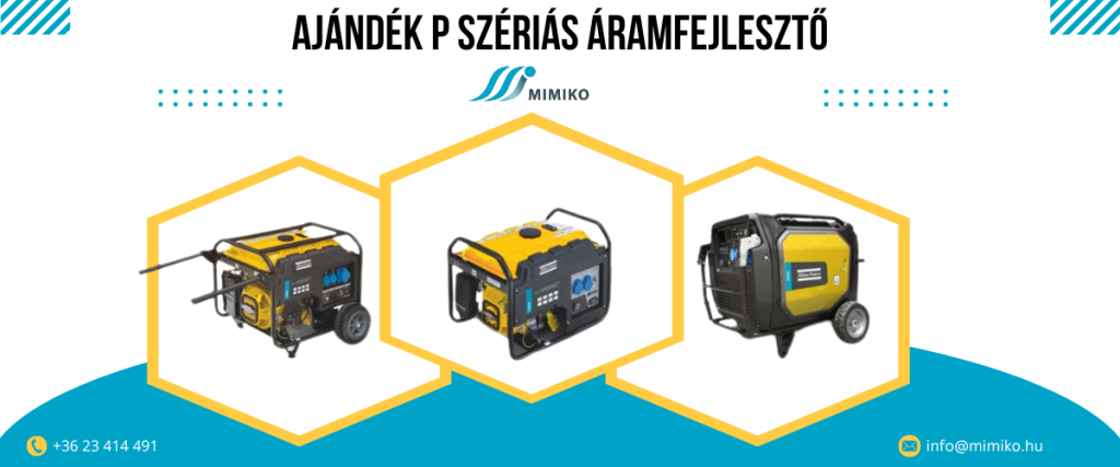 Atlas Copco különleges ajánlata Áramfejlesztőkre