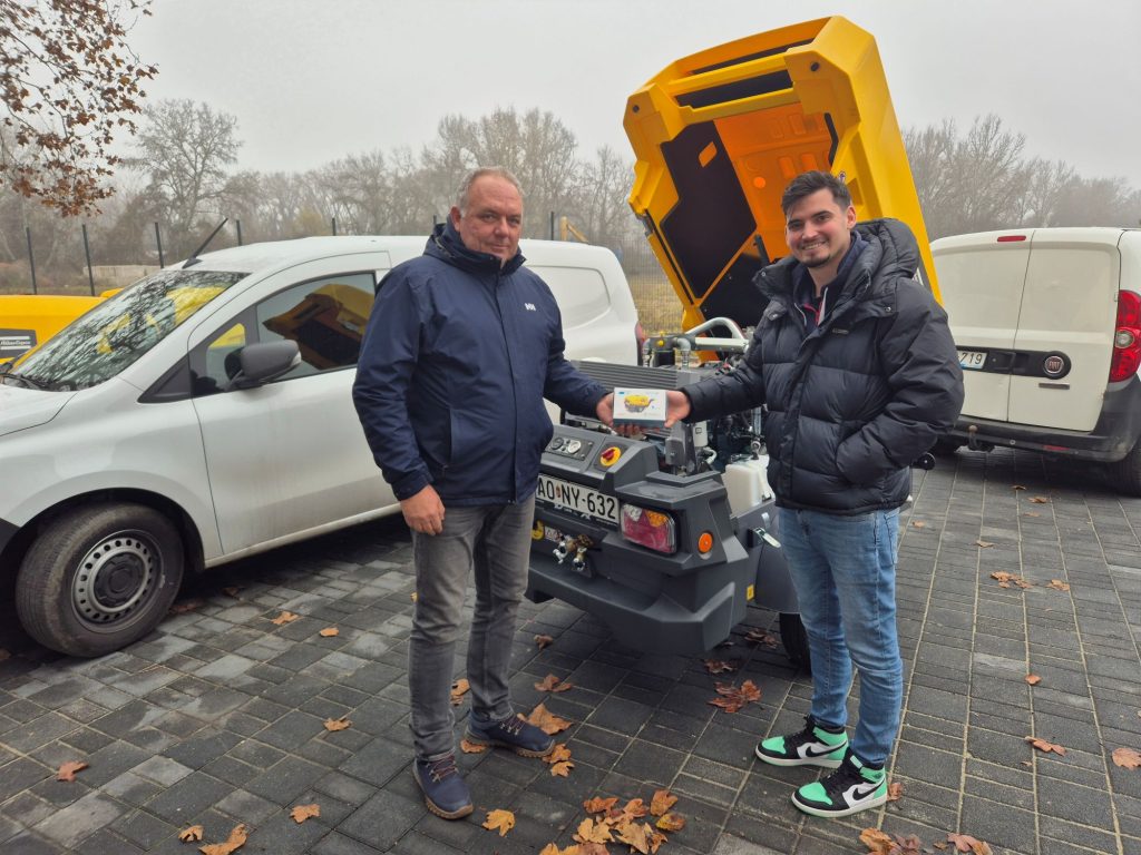 Egy friss átadás tapasztalatai: hogyan segíti a mindennapi kivitelezést az Atlas Copco XAS 58-7?