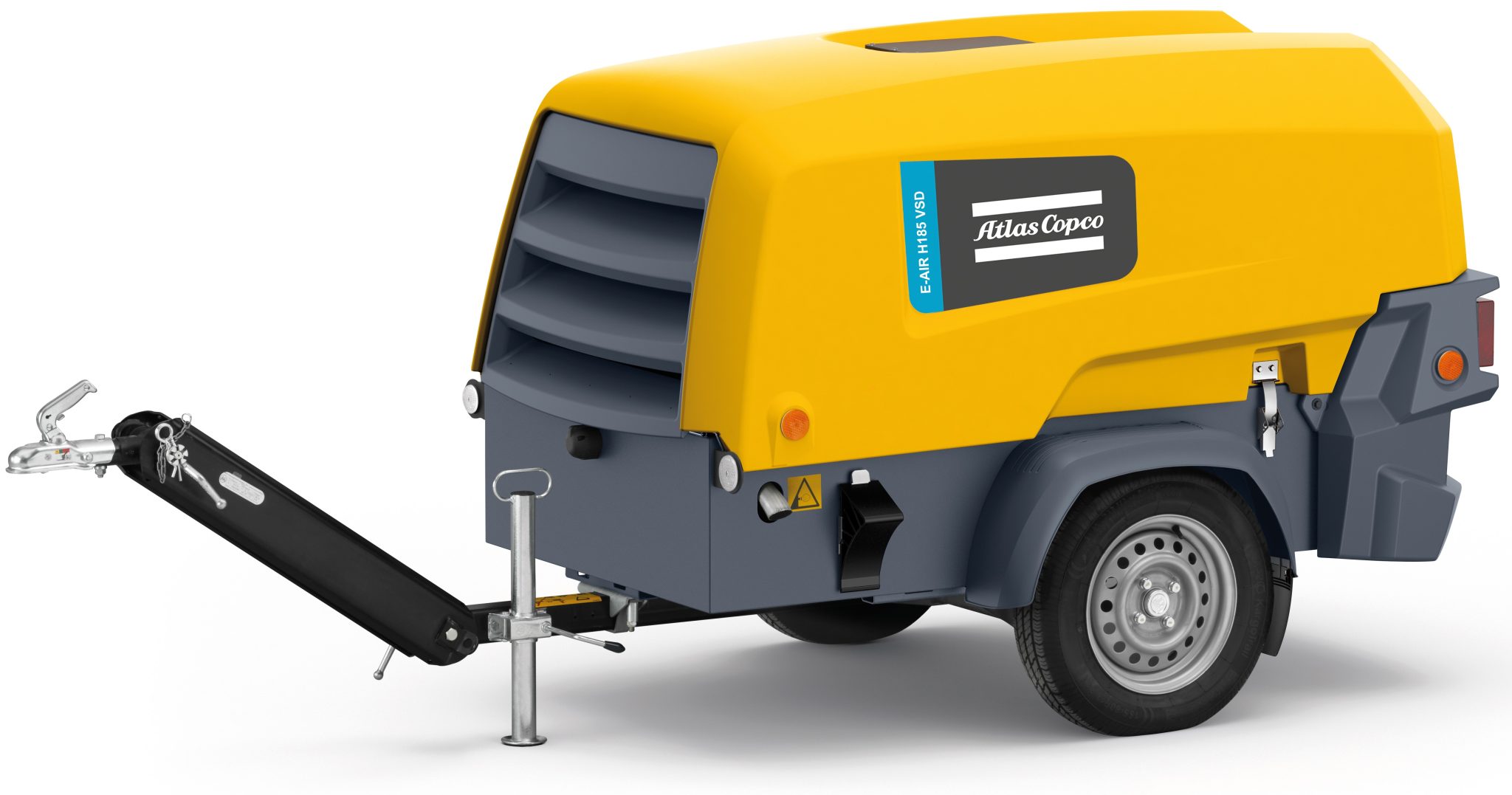 Raktárról elérhető Atlas Copco elektromos mobilkompresszorok – kedvező készletárakon