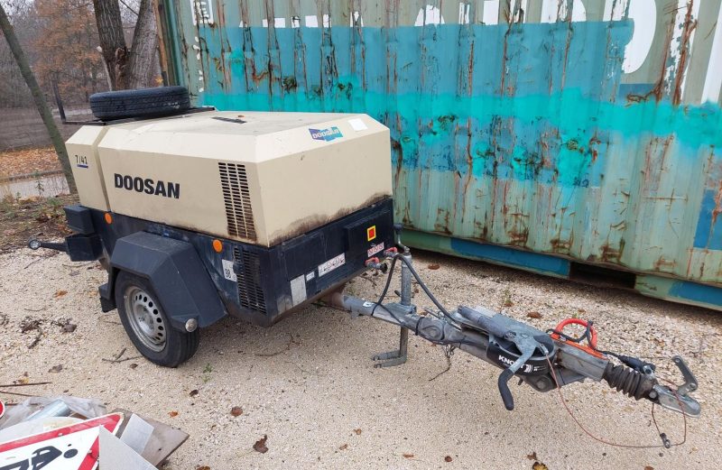 Megbízható teljesítmény – azonnal munkára kész Doosan kompresszorok